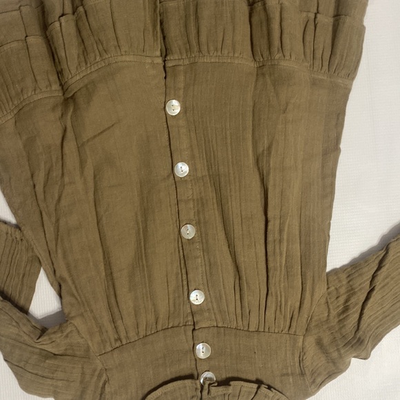 Ren & rouge dress Olive green - Picture 2 of 4